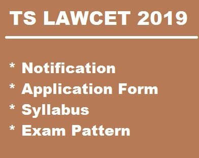 TS LAWCET 2019 Notification | Online Application Form | Exam Pattern | Syllabus